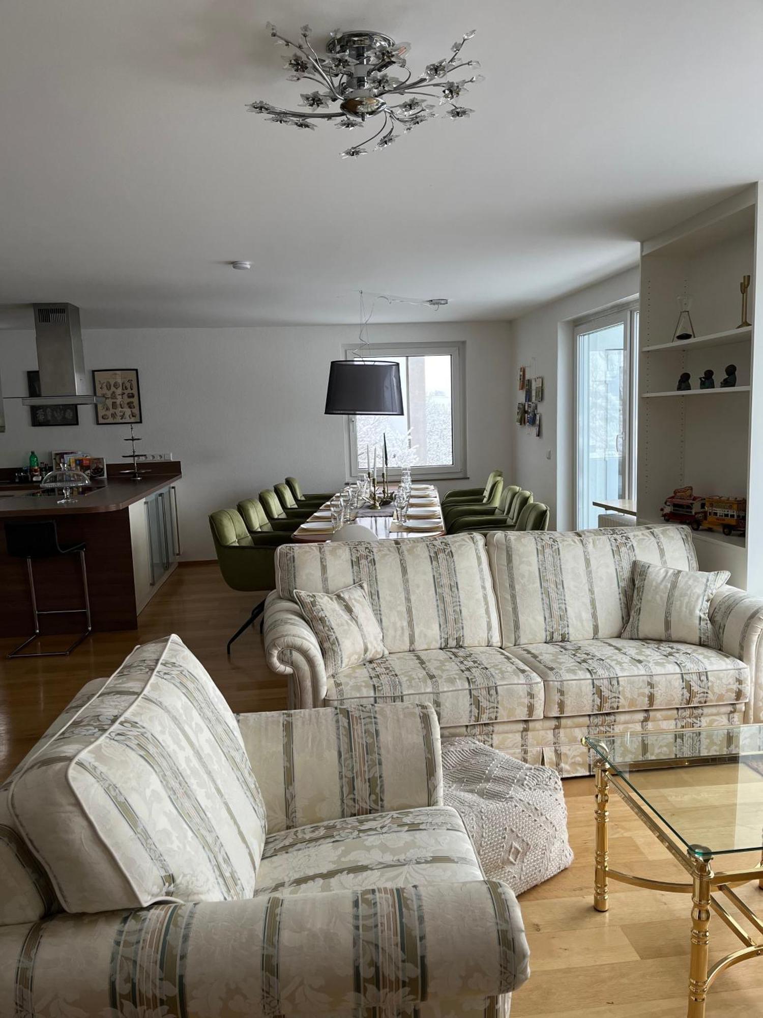 Penthouse Perfekt Fuer Teams, Familien Und Gruppen Apartment Bad Mergentheim Exterior photo