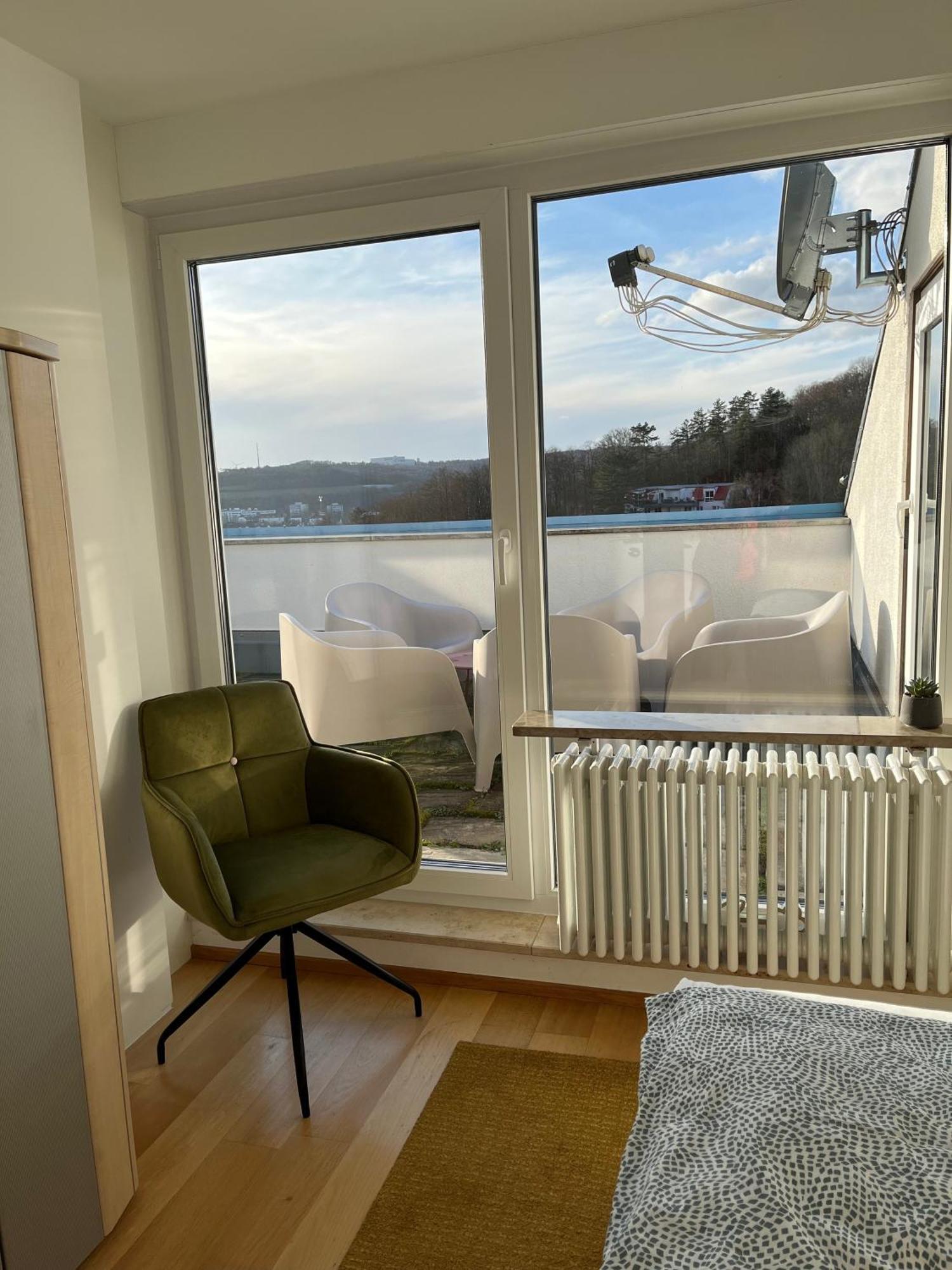 Penthouse Perfekt Fuer Teams, Familien Und Gruppen Apartment Bad Mergentheim Exterior photo